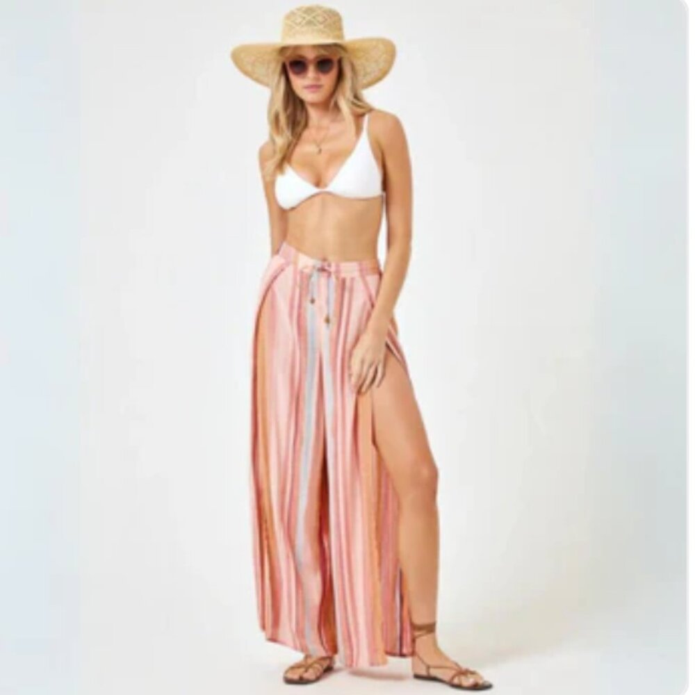 L Space - Striped Cali Pant - Santa Monica Stripe